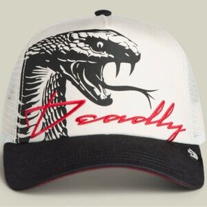 Goorin Brothers DEADLY Outside The Lines Snake Trucker Hat NWT SOLD OUT